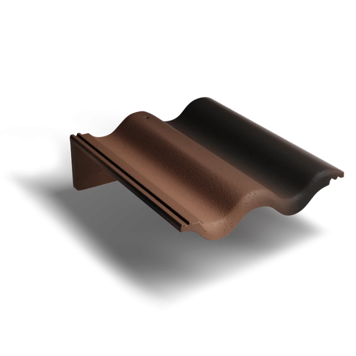 Пультовая черепица Antik Коричневый (осенний лист) Kriastak